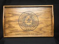 Engraved Wooden Serving Tray 202//153